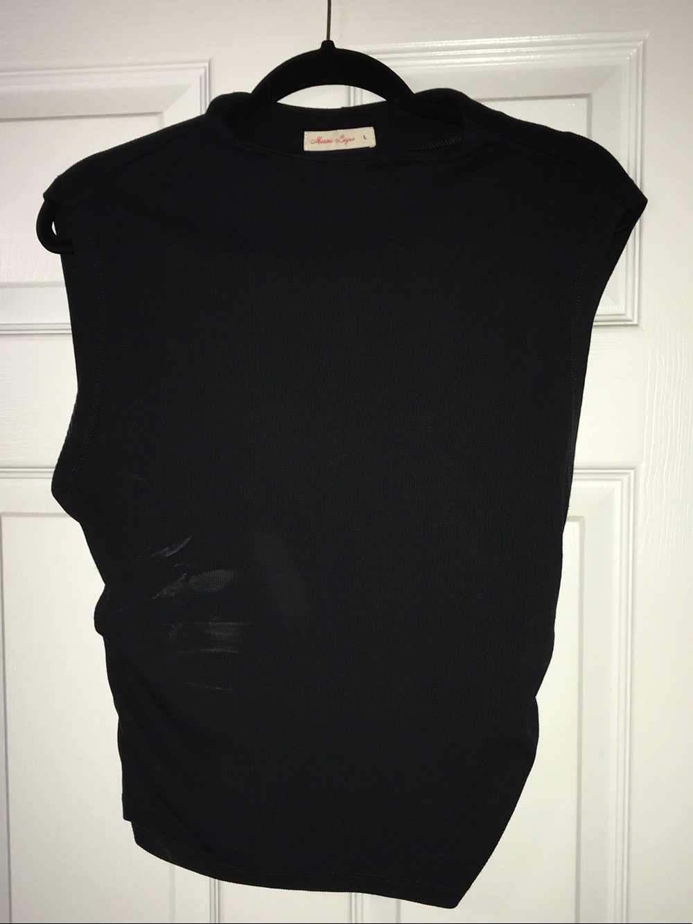 Marine Layer Black Sleeveless Tank Top